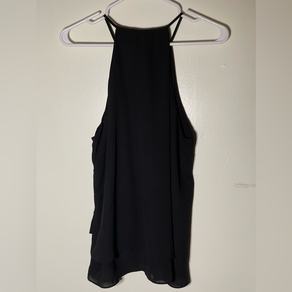 Shinestar Ruffled/Layered Racerback Tank - Picture 2 of 3